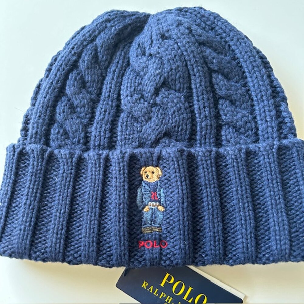 POLO RALPH LAUREN Winter Bear Beanie - Picture 2 of 4